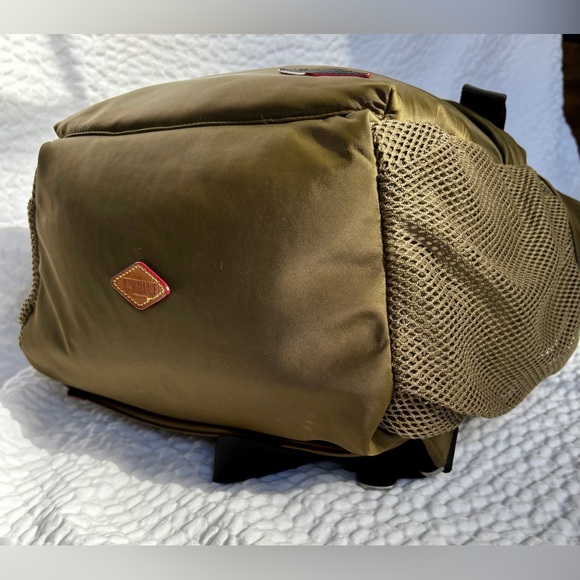 MZ Wallace Large Olive Bleeker Rucksack Backpack EUC Super Cool Versatile Bag!😎 - Picture 4 of 13